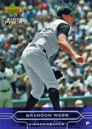 2005 Upper Deck First Pitch #8 - Brandon Webb - Arizona Diamondbacks