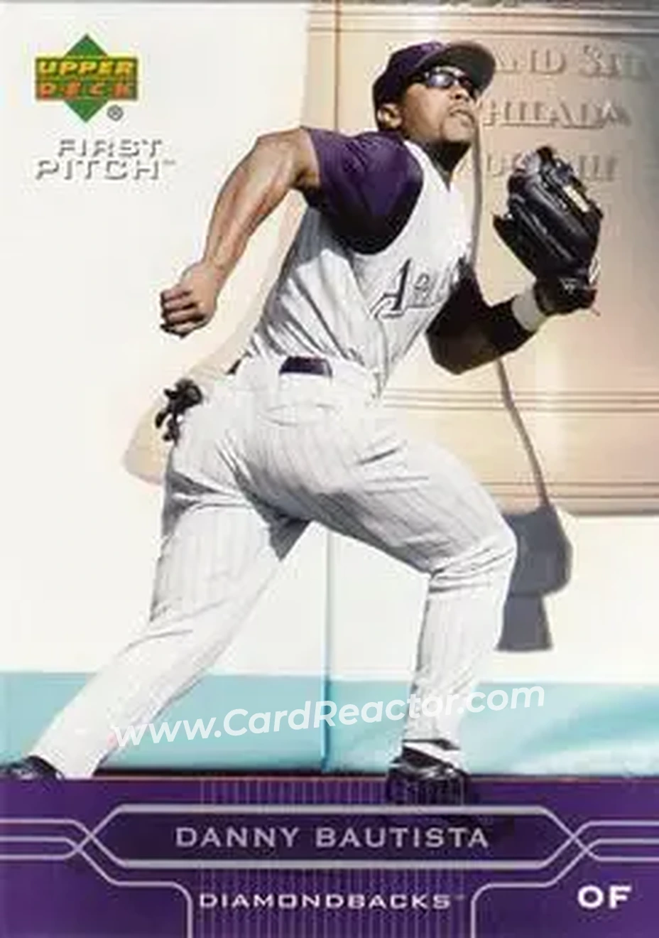 2005 Upper Deck First Pitch #9 - Danny Bautista - Arizona Diamondbacks - Front