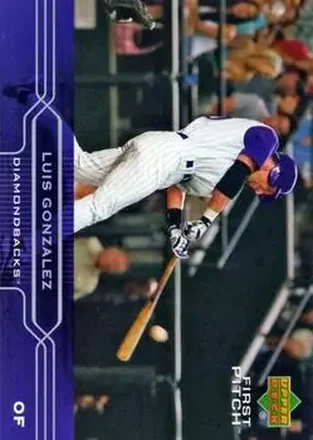 2005 Upper Deck First Pitch #10 - Luis Gonzalez - Arizona Diamondbacks