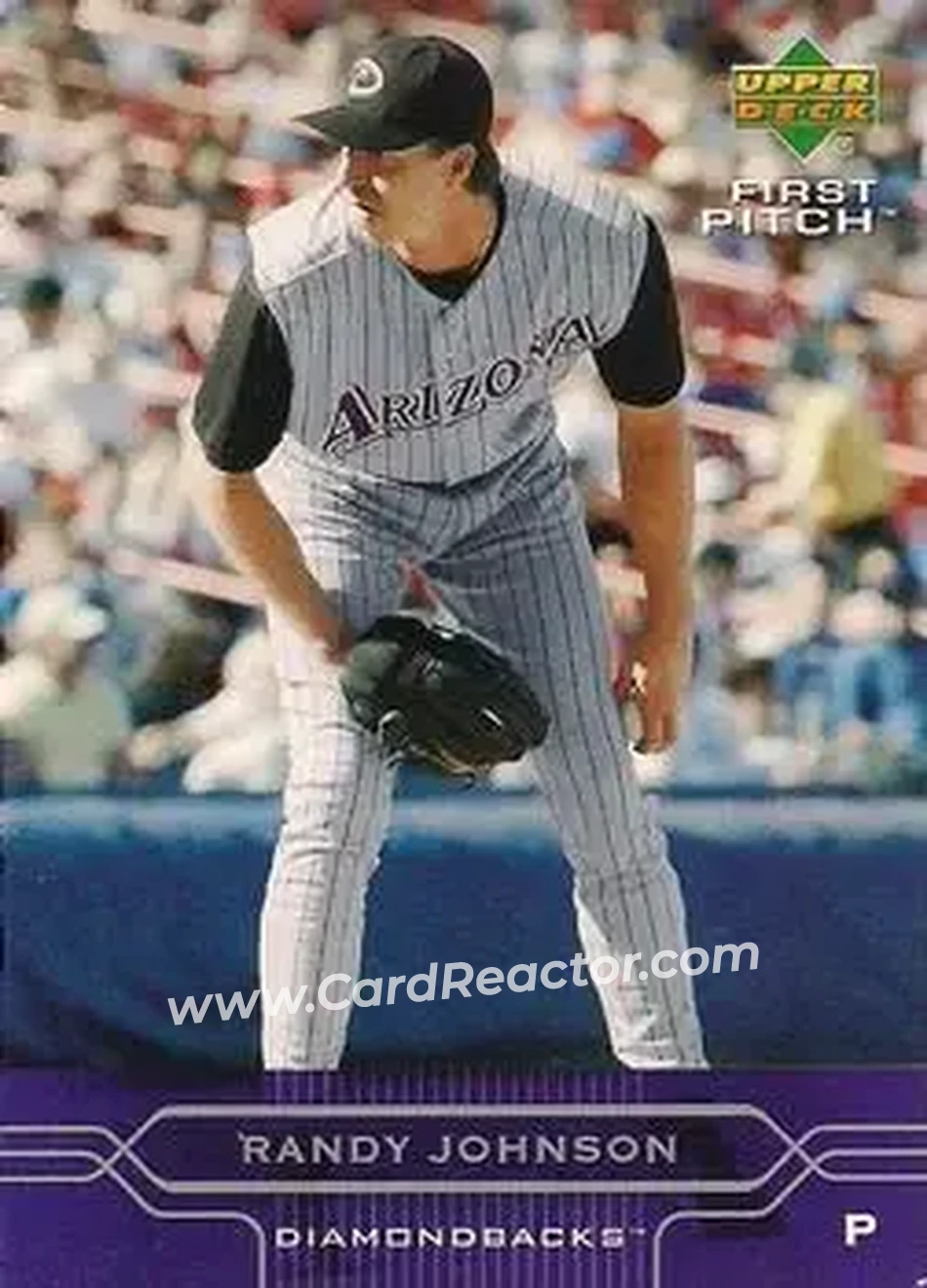 2005 Upper Deck First Pitch #12 - Randy Johnson - Arizona Diamondbacks - Front