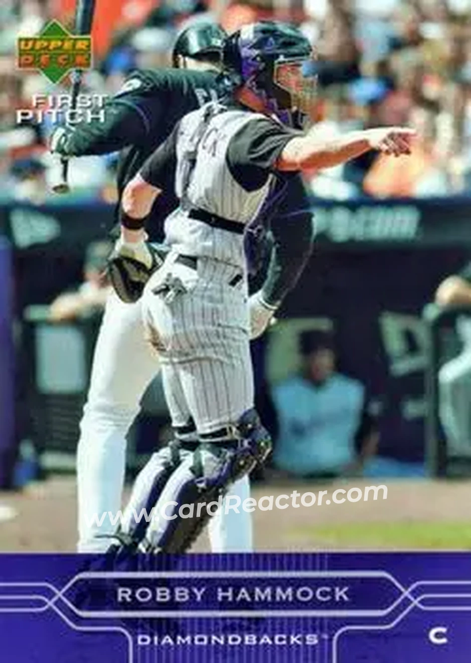 2005 Upper Deck First Pitch #13 - Robby Hammock - Arizona Diamondbacks - Front
