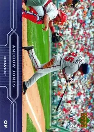 2005 Upper Deck First Pitch #16 - Andruw Jones - Atlanta Braves