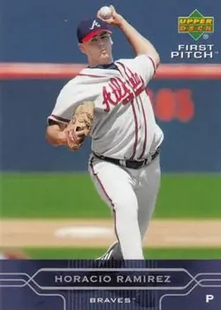 2005 Upper Deck First Pitch #17 - Horacio Ramirez - Atlanta Braves