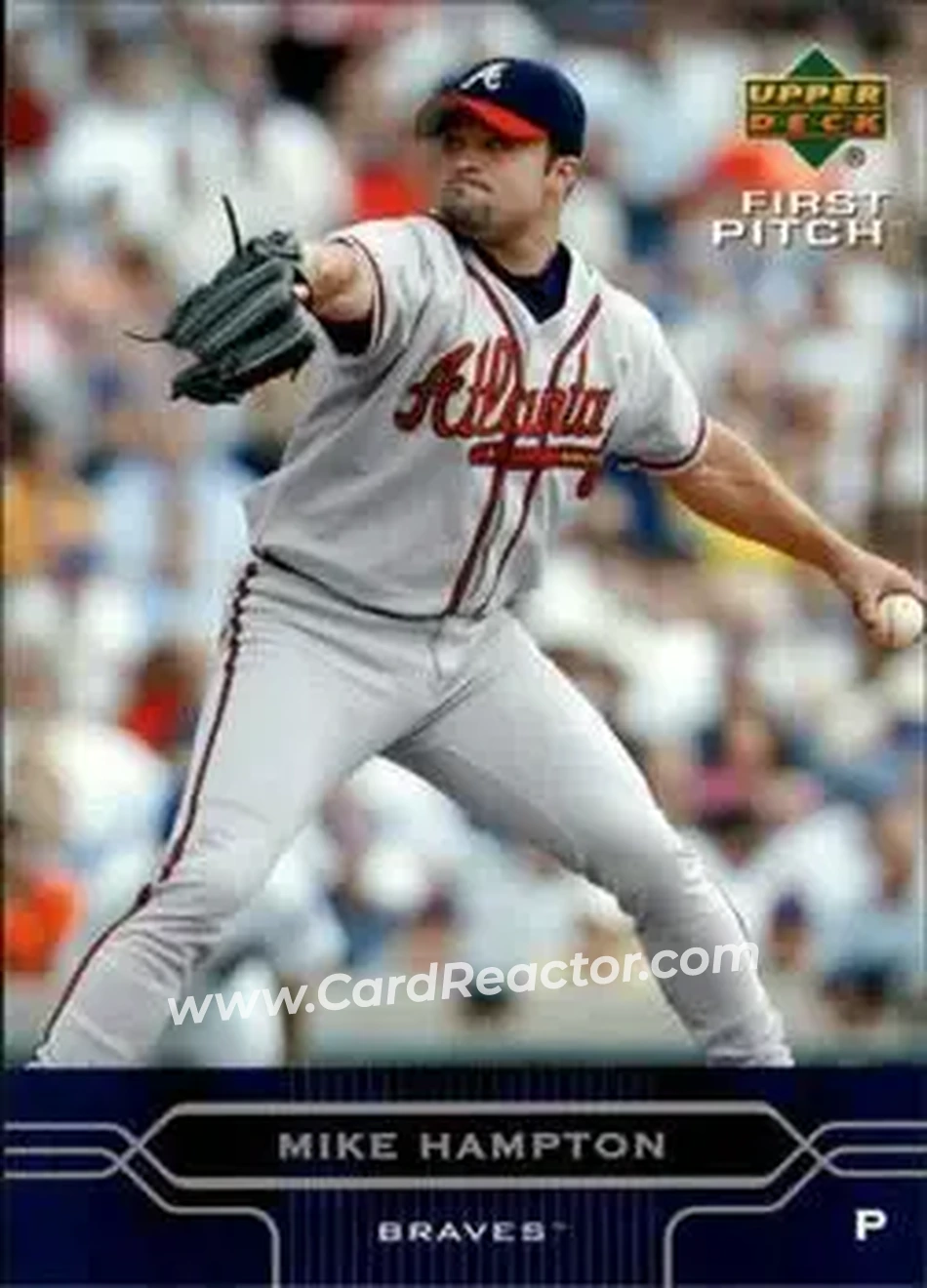 2005 Upper Deck First Pitch #20 - Mike Hampton - Atlanta Braves - Front
