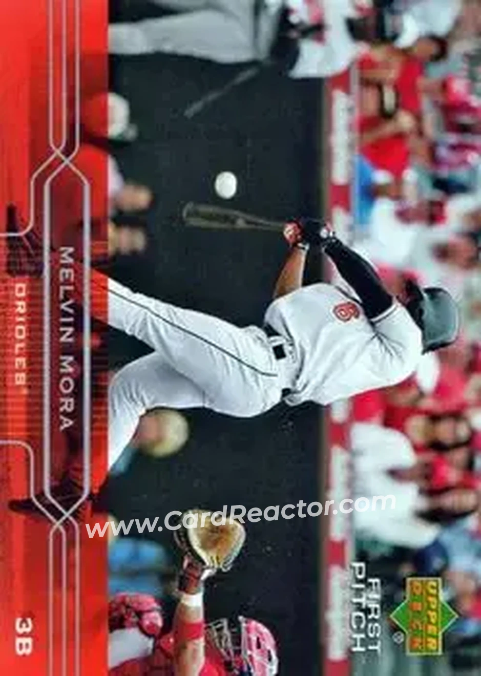 2005 Upper Deck First Pitch #26 - Melvin Mora - Baltimore Orioles - Front