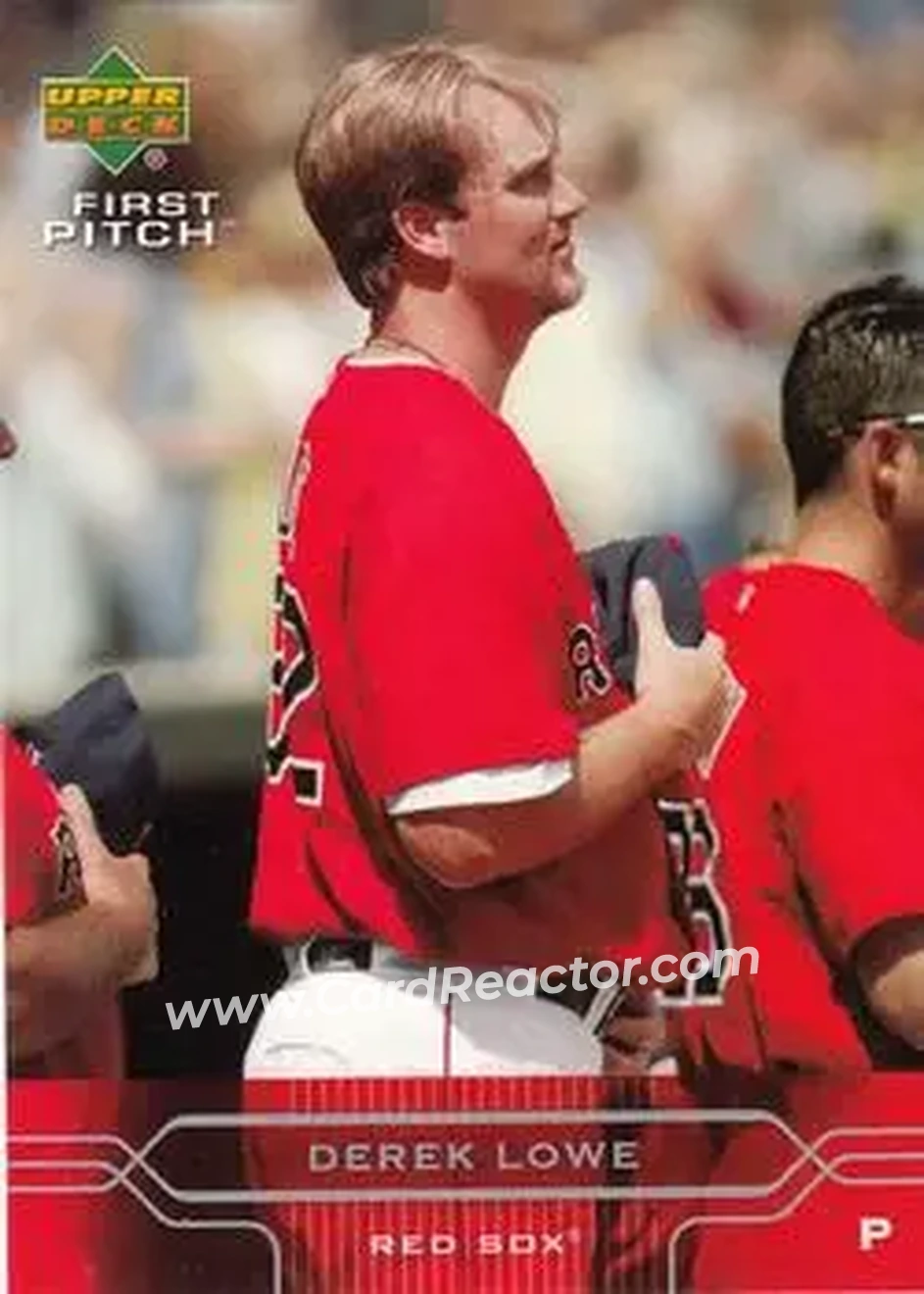 2005 Upper Deck First Pitch #29 - Derek Lowe - Boston Red Sox - Front