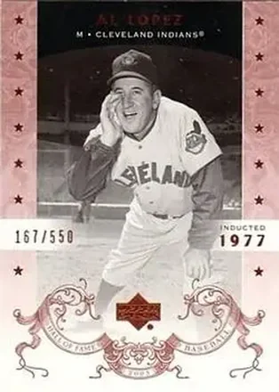 2005 Upper Deck Hall of Fame #2 - Al Lopez - Cleveland Indians