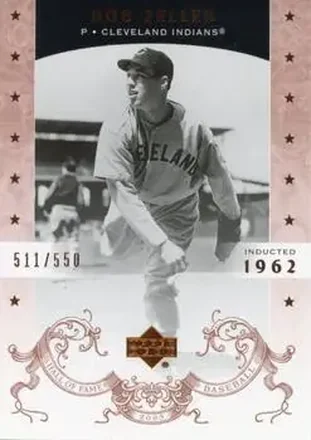 2005 Upper Deck Hall of Fame #5 - Bob Feller - Cleveland Indians