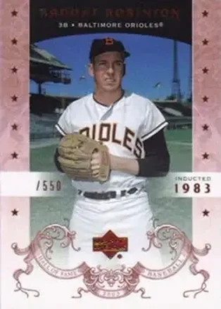 2005 Upper Deck Hall of Fame #9 - Brooks Robinson - Baltimore Orioles