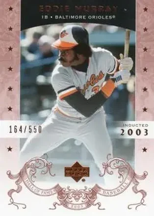 2005 Upper Deck Hall of Fame #23 - Eddie Murray - Baltimore Orioles