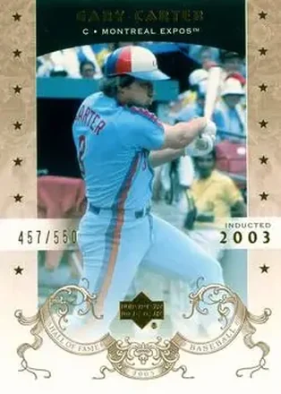 2005 Upper Deck Hall of Fame #28 Gary Carter