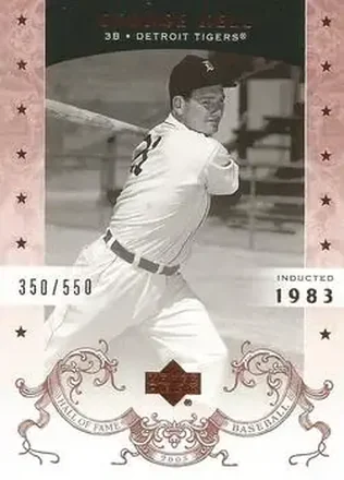 2005 Upper Deck Hall of Fame #31 - George Kell - Detroit Tigers