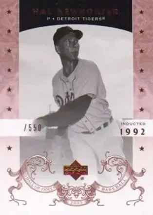 2005 Upper Deck Hall of Fame #33 - Hal Newhouser - Detroit Tigers