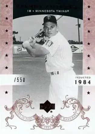 2005 Upper Deck Hall of Fame #34 - Harmon Killebrew - Minnesota Twins