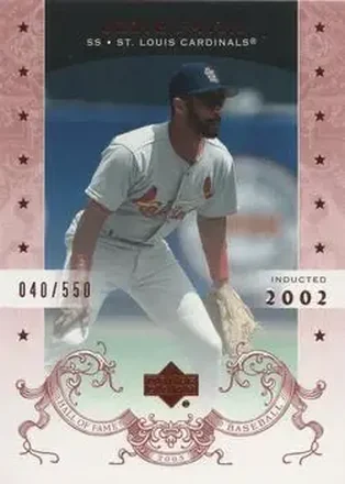 2005 Upper Deck Hall of Fame #54 - Ozzie Smith - St. Louis Cardinals