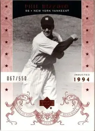 2005 Upper Deck Hall of Fame #58 - Phil Rizzuto - New York Yankees