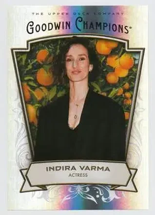 2026 Upper Deck Goodwin Champions - Rainbow #55 - Indira Varma