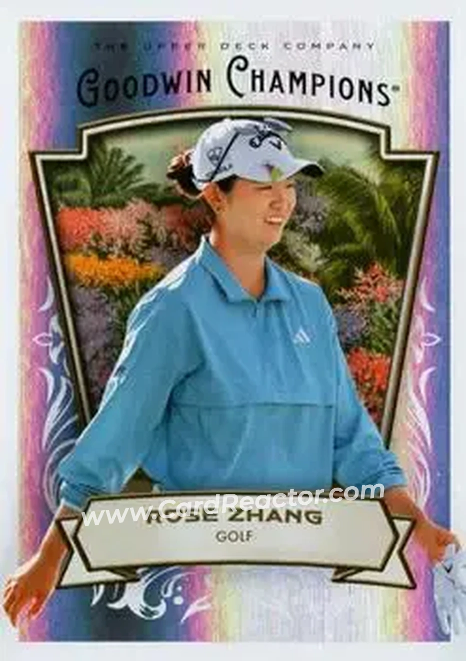 2026 Upper Deck Goodwin Champions - Rainbow #70 - Rose Zhang - Front