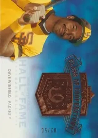 2005 Upper Deck Hall of Fame - Class of Cooperstown #CC-DW1 - Dave Winfield - San Diego Padres