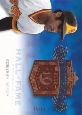 2005 Upper Deck Hall of Fame - Class of Cooperstown #CC-OS1 - Ozzie Smith - San Diego Padres