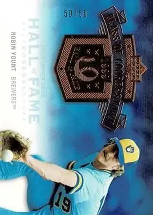 2005 Upper Deck Hall of Fame - Class of Cooperstown #CC-RY2 - Robin Yount - Milwaukee Brewers