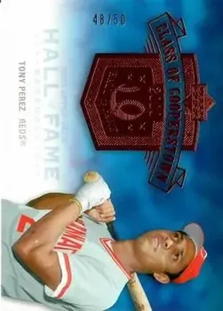 2005 Upper Deck Hall of Fame - Class of Cooperstown #CC-TP1 - Tony Pérez - Cincinnati Reds