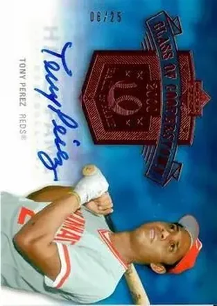 2005 Upper Deck Hall of Fame - Class of Cooperstown Autograph #CC-TP1 - Tony Pérez - Cincinnati Reds