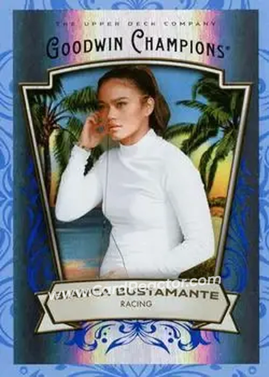 2026 Upper Deck Goodwin Champions - Royal Rainbow #33 - Bianca Bustamante - Front