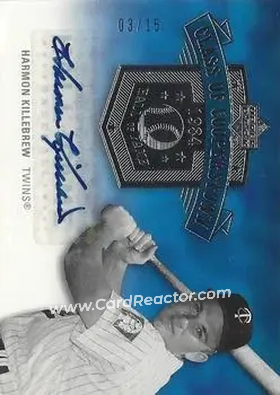 2005 Upper Deck Hall of Fame - Class of Cooperstown Autograph Silver #CC-HK2 - Harmon Killebrew - Minnesota Twins - Front
