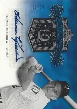 2005 Upper Deck Hall of Fame - Class of Cooperstown Autograph Silver #CC-HK2 - Harmon Killebrew - Minnesota Twins