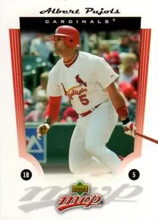2005 Upper Deck MVP #3 - Albert Pujols - St. Louis Cardinals