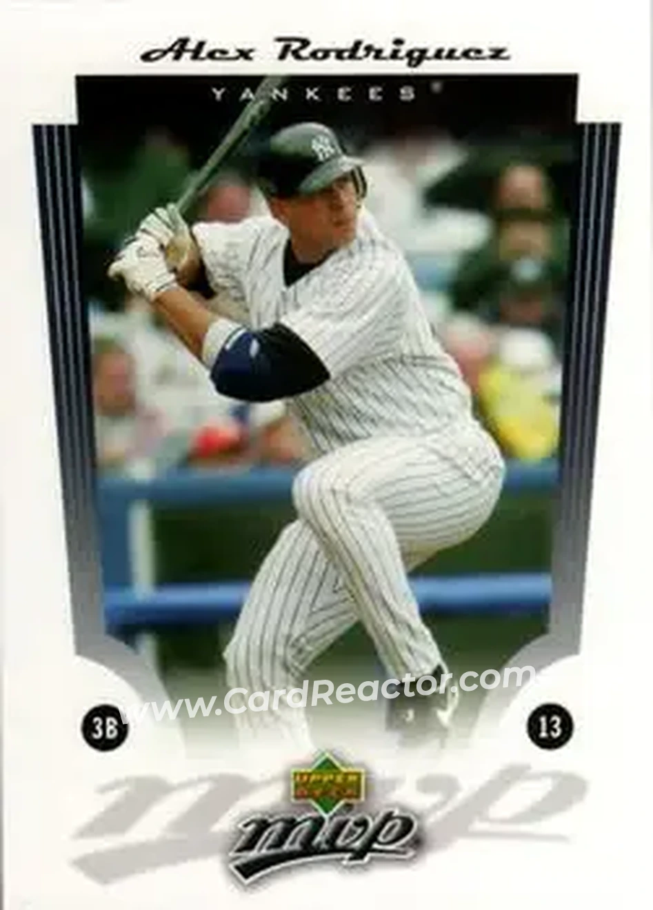 2005 Upper Deck MVP #4 - Alex Rodriguez - New York Yankees - Front