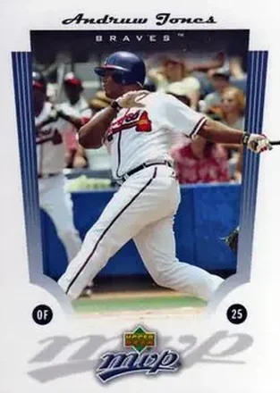 2005 Upper Deck MVP #6 - Andruw Jones - Atlanta Braves