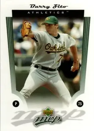 2005 Upper Deck MVP #8 - Barry Zito - Oakland Athletics