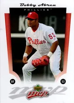 2005 Upper Deck MVP #10 - Bob Abreu - Philadelphia Phillies