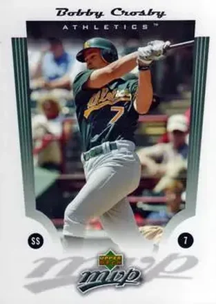 2005 Upper Deck MVP #11 - Bobby Crosby - Oakland Athletics