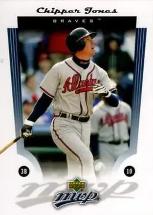 2005 Upper Deck MVP #17 - Chipper Jones - Atlanta Braves