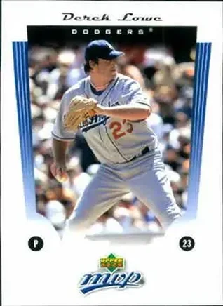 2005 Upper Deck MVP #24 - Derek Lowe - Los Angeles Dodgers