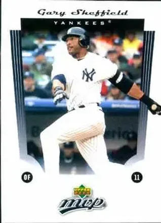 2005 Upper Deck MVP #29 - Gary Sheffield - New York Yankees