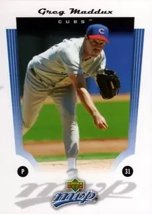 2005 Upper Deck MVP #30 - Greg Maddux - Chicago Cubs