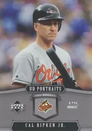 2005 Upper Deck Portraits #10 - Cal Ripken - Baltimore Orioles
