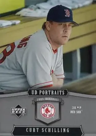 2005 Upper Deck Portraits #12 - Curt Schilling - Boston Red Sox