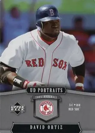 2005 Upper Deck Portraits #13 - David Ortiz - Boston Red Sox