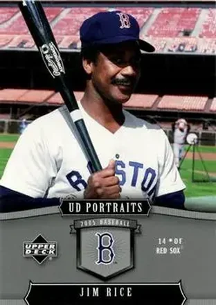 2005 Upper Deck Portraits #16 - Jim Rice - Boston Red Sox