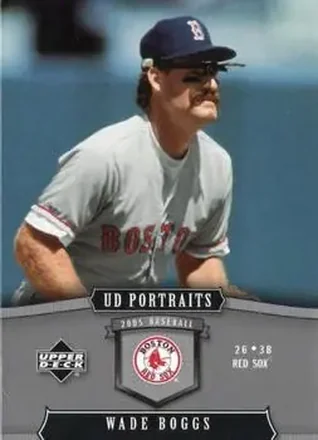 2005 Upper Deck Portraits #19 - Wade Boggs - Boston Red Sox