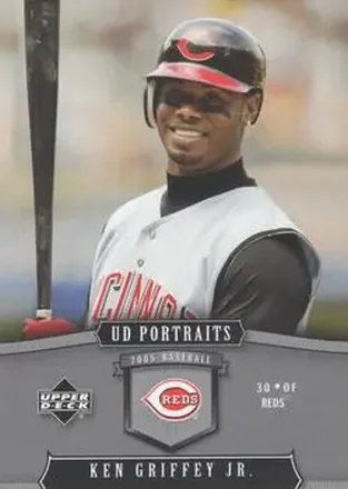 2005 Upper Deck Portraits #32 - Ken Griffey Jr. - Cincinnati Reds