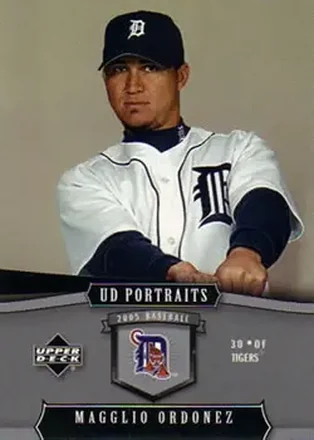 2005 Upper Deck Portraits #38 - Magglio Ordonez - Detroit Tigers