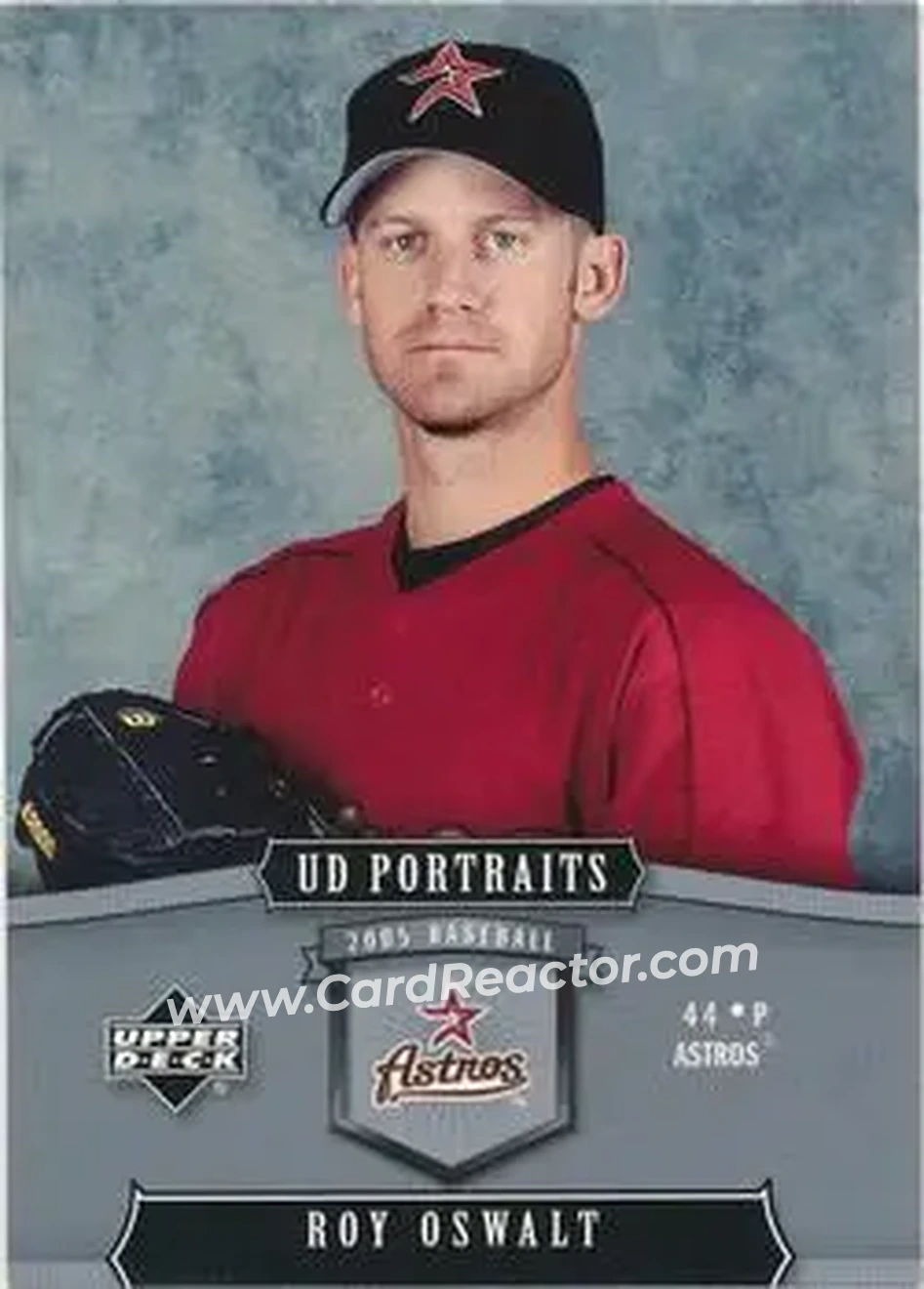 2005 Upper Deck Portraits #45 - Roy Oswalt - Houston Astros - Front