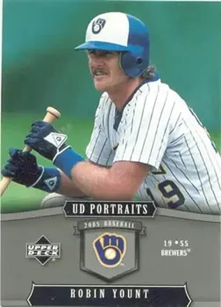 2005 Upper Deck Portraits #51 - Robin Yount - Milwaukee Brewers