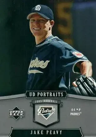 2005 Upper Deck Portraits #78 - Jake Peavy - San Diego Padres